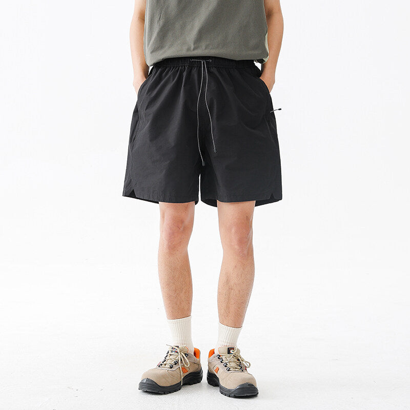 Functional casual shorts men's and women's five quarter pants