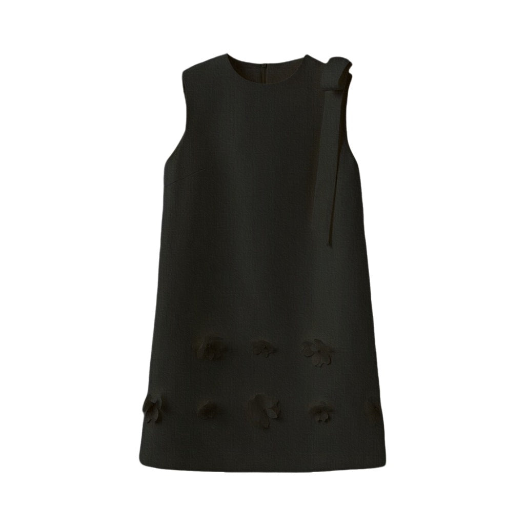 Sleeveless vest skirt A-line dress
