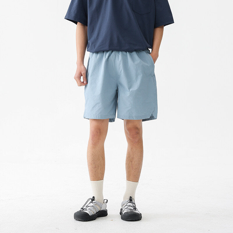 Functional casual shorts men's and women's five quarter pants