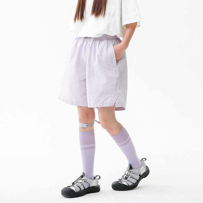 Functional casual shorts men's and women's five quarter pants