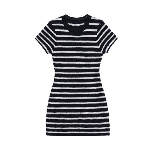 Design Sense Unique Versatile Fitted Slim Casual Dress
