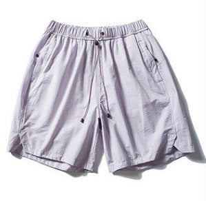 Functional casual shorts men's and women's five quarter pants